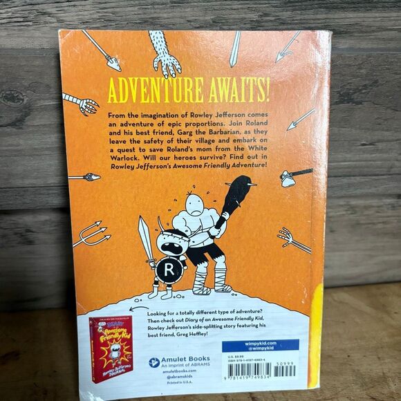 Rowley Jefferson's Awesome Friendly Adventure with Help from Greg Heffley Paperb - Picture 3 of 12